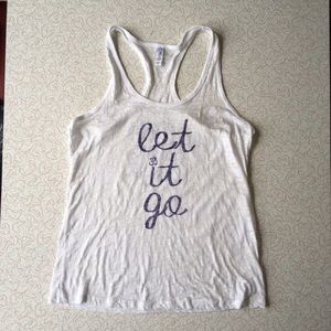 Next Level Yoga Let It Go Tank Top